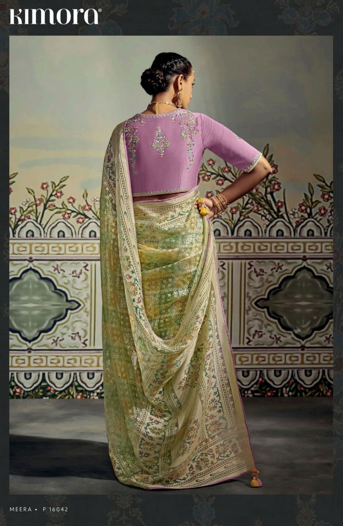 Kimora Meera Premium Heavy Designer Wear Wholesale Wedding Sarees Catalog
